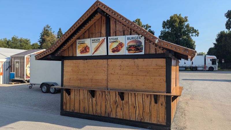 Kollmann's Bratwurststand - fertig