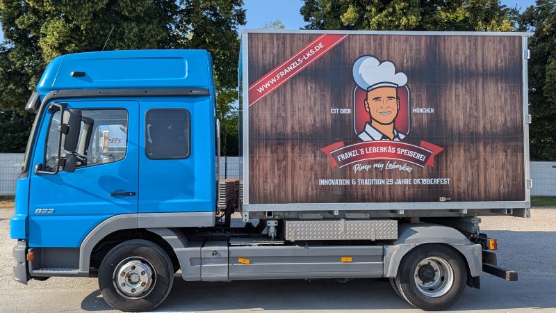 Franzl`s Leberkäs Speiserei - angekommen