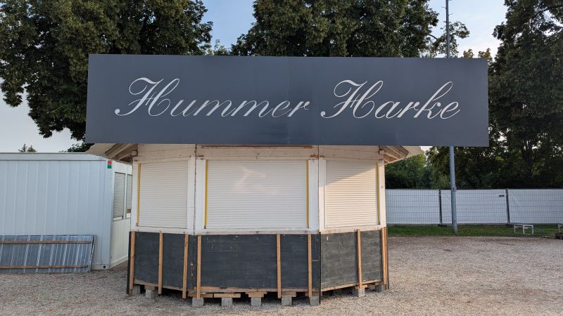 Hummer Harke - Aufbau