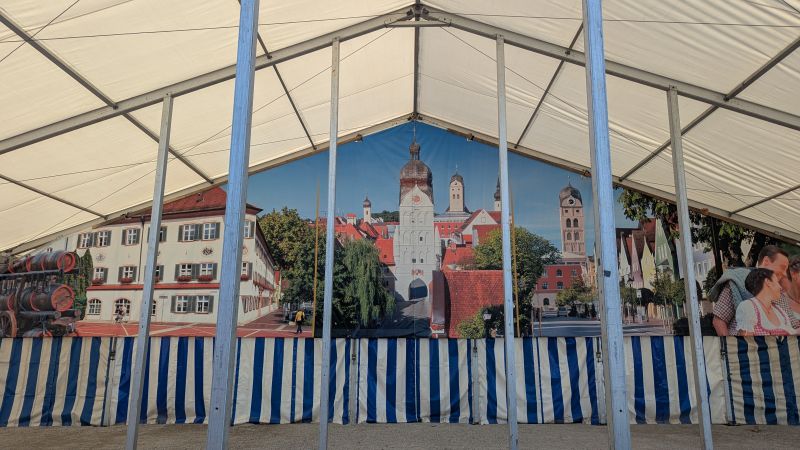 Fischer's Stiftungszelt Zeltwände