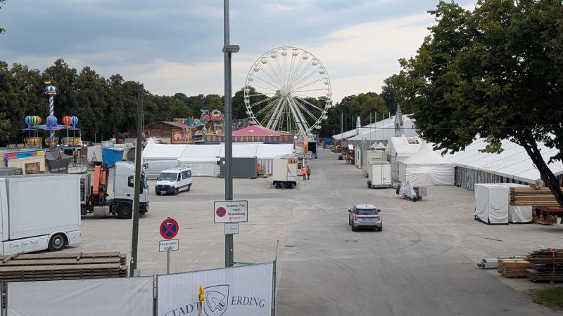Überblick Volksfestplatz 20.08.2025