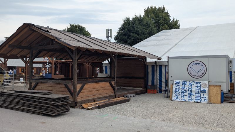 Beppo's Steckerlfisch - Aufbau