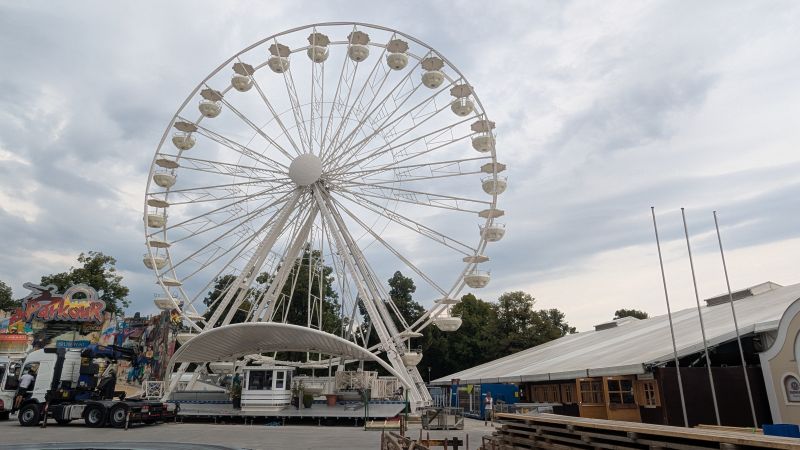 Riesenrad - Aufbau