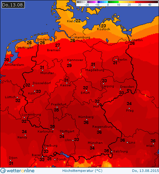 Wetterkolumne Bild