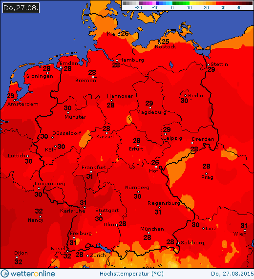 Wetterkolumne Bild