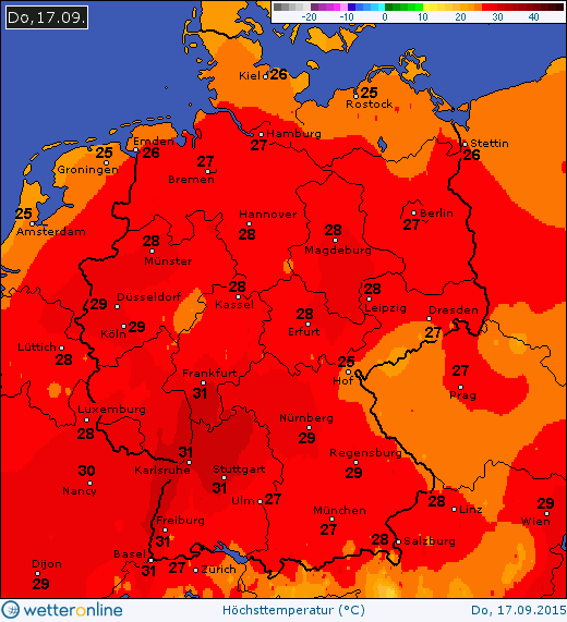 Wetterkolumne Bild