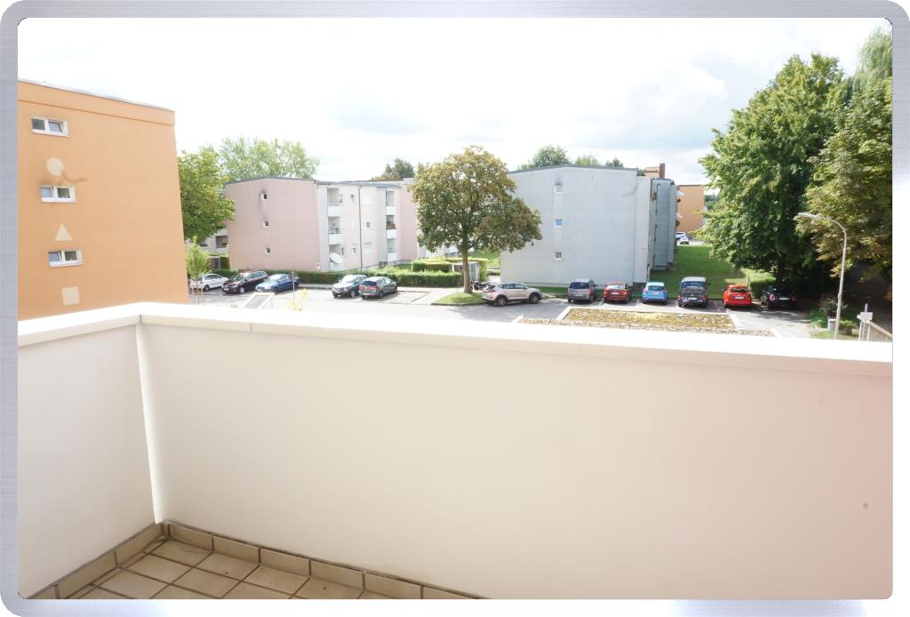 sonniger Balkon
