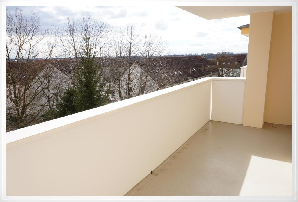 sonniger Balkon