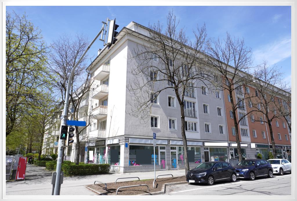 Ansicht von der Leopoldstr.
