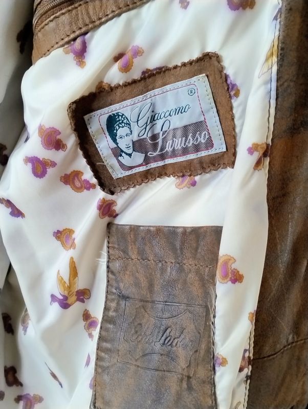 Trachtenjacke Janker Leder Gr. 26 (Gr. 52)