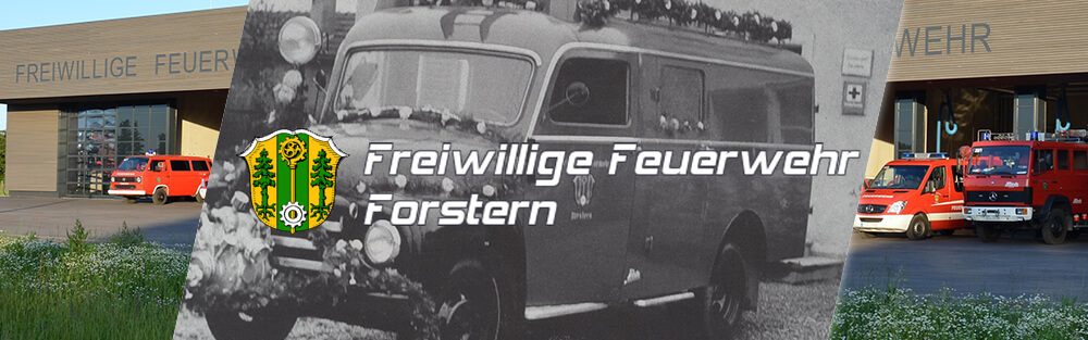 Titelbild zum Gründungsfest der Freiwilligen Feuerwehr in Forstern