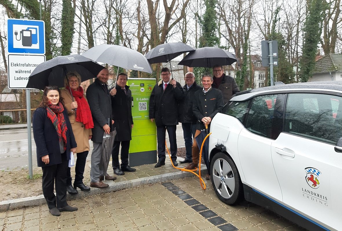 E-Ladesäulen in Erding