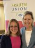 Nina Hieronymus und Prof. Angelika Niebler