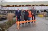 Quelle: Bayrisches Rotes Kreuz KV Erding,v.l. Dr. Dirk Last, Steffi Irmscher-Grothen, Johanna Schad, Sabine Trettenbacher, Landrat Martin Bayerstorfer