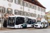 Foto: (Lucie Wurzer) Die neuen E-Stadtbusse Quelle: Stadt Erding