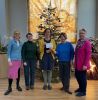 V.l.n.r: Vorstandsmitglied Veronika Pfeffer, Chorleiterin Gabi Nestler, Pflegedienstleitung Jutta Mayer und Vorstandsmitglieder Agnes Steinmetz und Christiane Henni - Foto: Christiane Henni