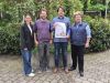 Quelle: Stadt Dorfen - von links: Vanessa Moniker, Stadtmarketing Stadt Dorfen und Michael Schmitt, Patrick Daum sowie Dr. Gino Meier vom Büro der Gesellschaft für Markt- und Absatzforschung mbH (GMA)