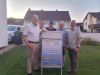 Stellv. Ortsvorsitzenden Holger Scheiding, Stellv. Ortsvorsitzenden Marius Badura, Bürgermeisterbewerber / Ortsvorsitzender Alexander Klug und Geschäftsführer Stefan Lebiotzky