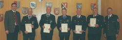v.l.n.r.: LR Bayerstorfer, Stefan Beham, Dirk Lippold, Josef Vieregg, Günter Vogt, Christian Albert, Willi Vogl