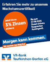 <a href=//www.ed-live.de/out.php?wbid=4073 target=blank>VR-Bank Taufkirchen-Dorfen eG</a>