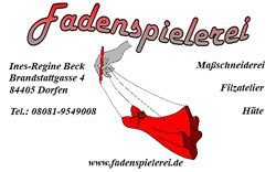 Fadenspielerei Ines-Regine Beck` Logo
