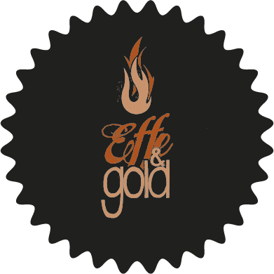 Effe & Gold Burger & Bar` Logo