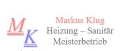 Markus Klug Heizung Sanitär` Logo