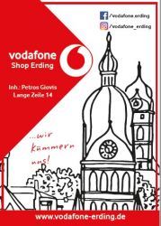 Vodafone Shop Erding` Logo