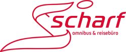 Scharf Omnibus & Reisebüro OHG` Logo