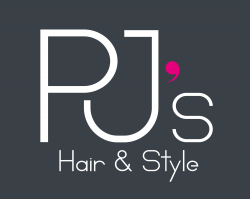 PJ’s Hair & Style` Logo