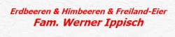 Erdbeeren und Himbeeren Familie Werner Ippisch` Logo