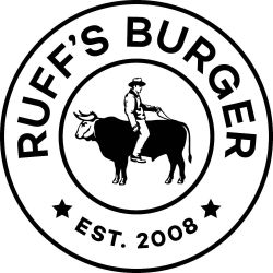 Ruff`s Burger` Logo