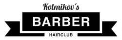 Kolmikovs Barbershop and Hairclub` Logo